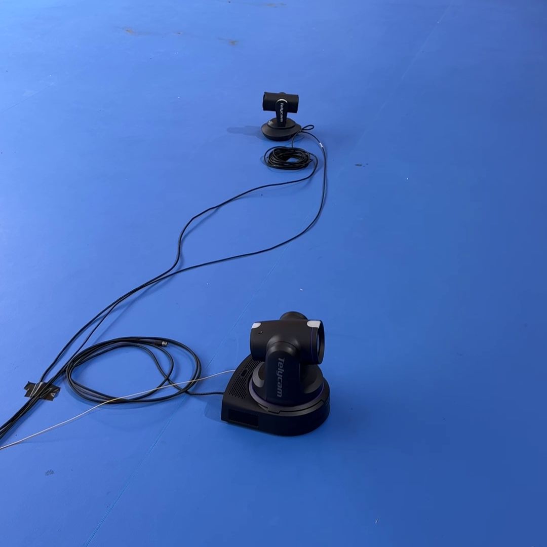 25m camera setup