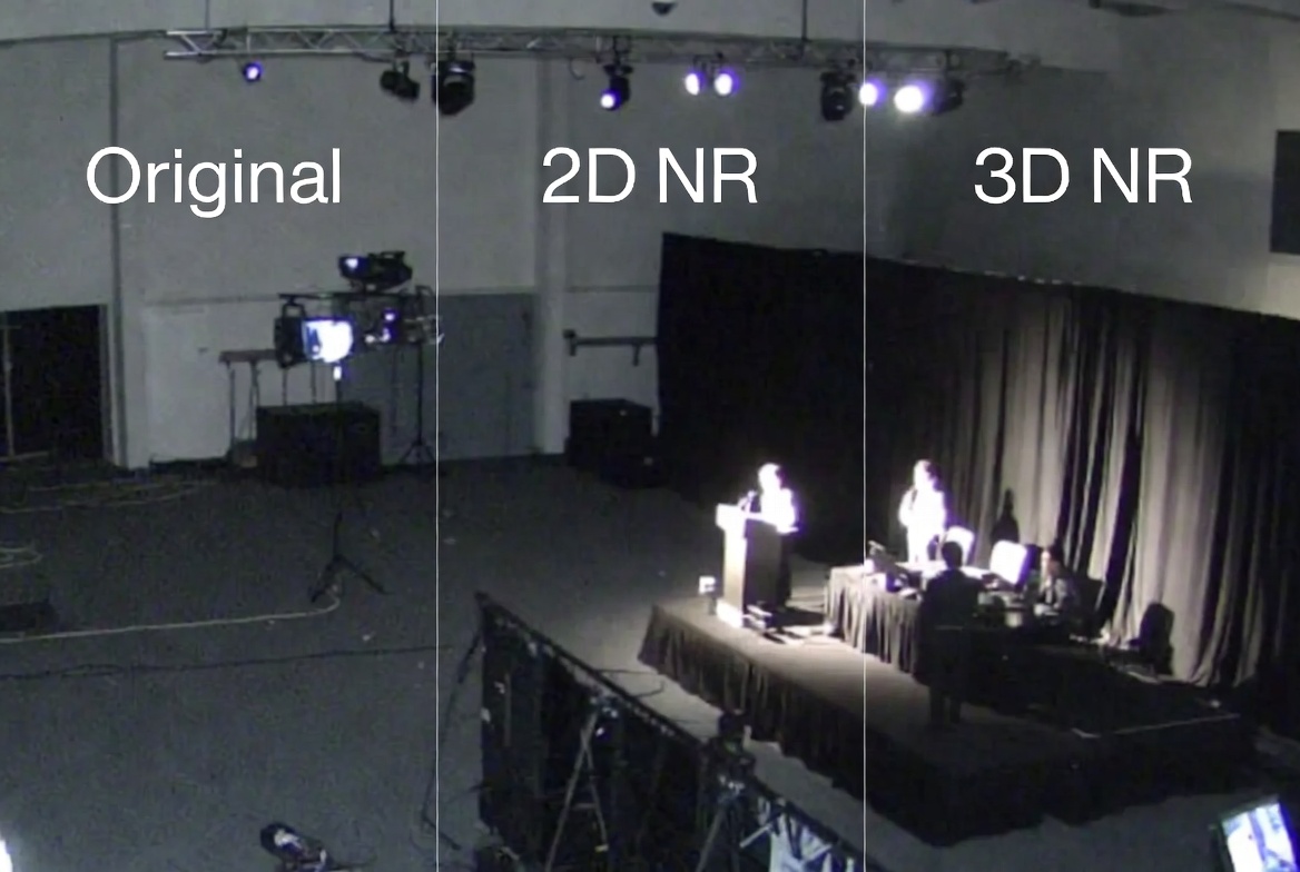 2D vs 3D Noise Reduction