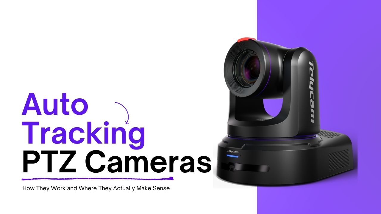 Auto Tracking PTZ Cameras, auto follow ptz cameras