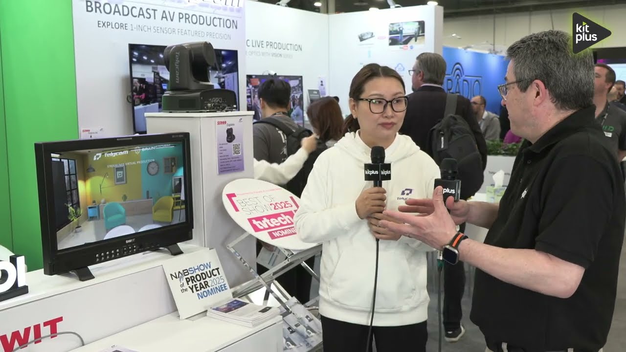 Telycam x Brainstorm: Lightweight Virtual Production Setup at NAB Show 2025