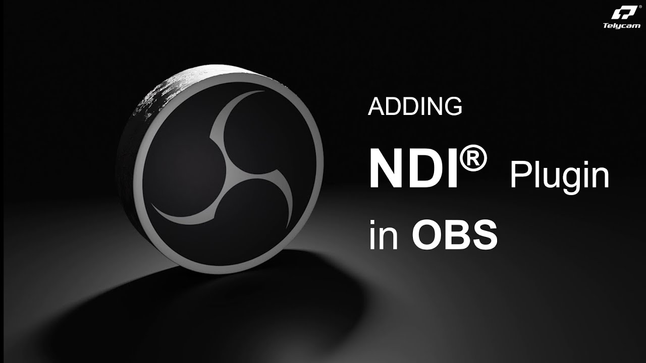 Adding NDI PLUGIN in OBS