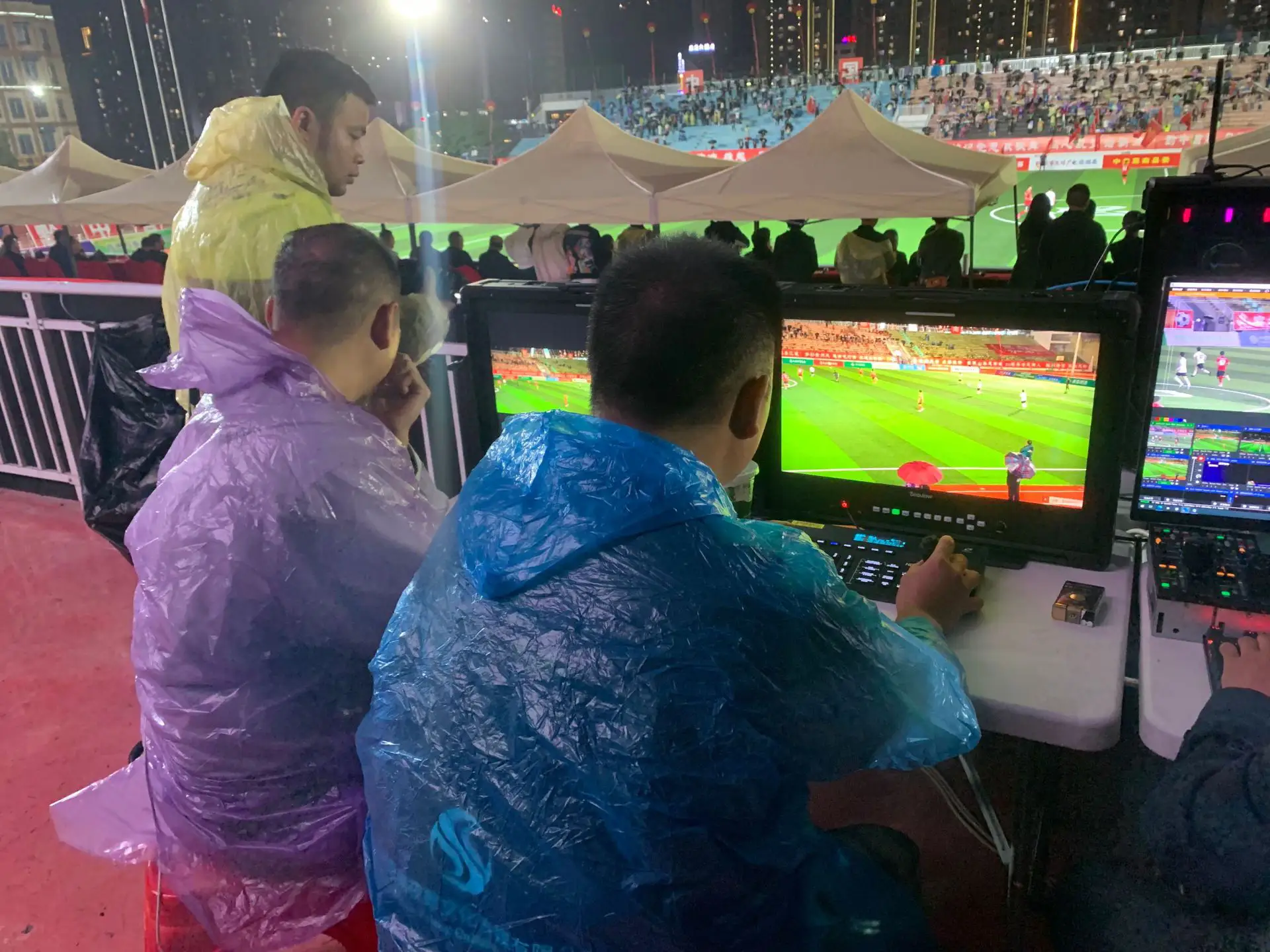 Telycam Explore XE Cameras Power Rainy-Night Live Streaming at the Fanjingshan Football Cup