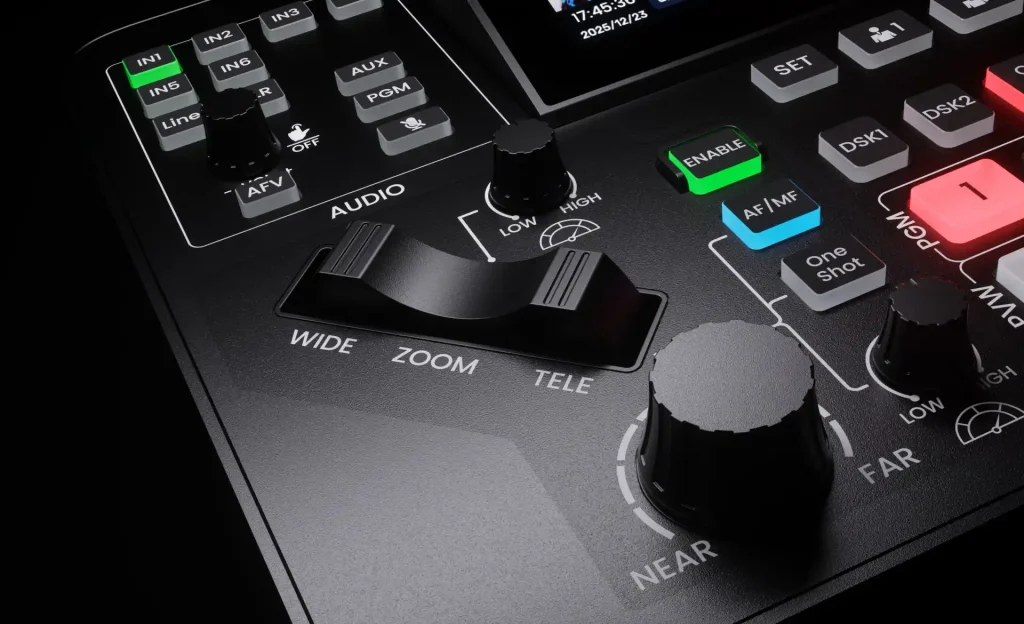 rocker-style controls
