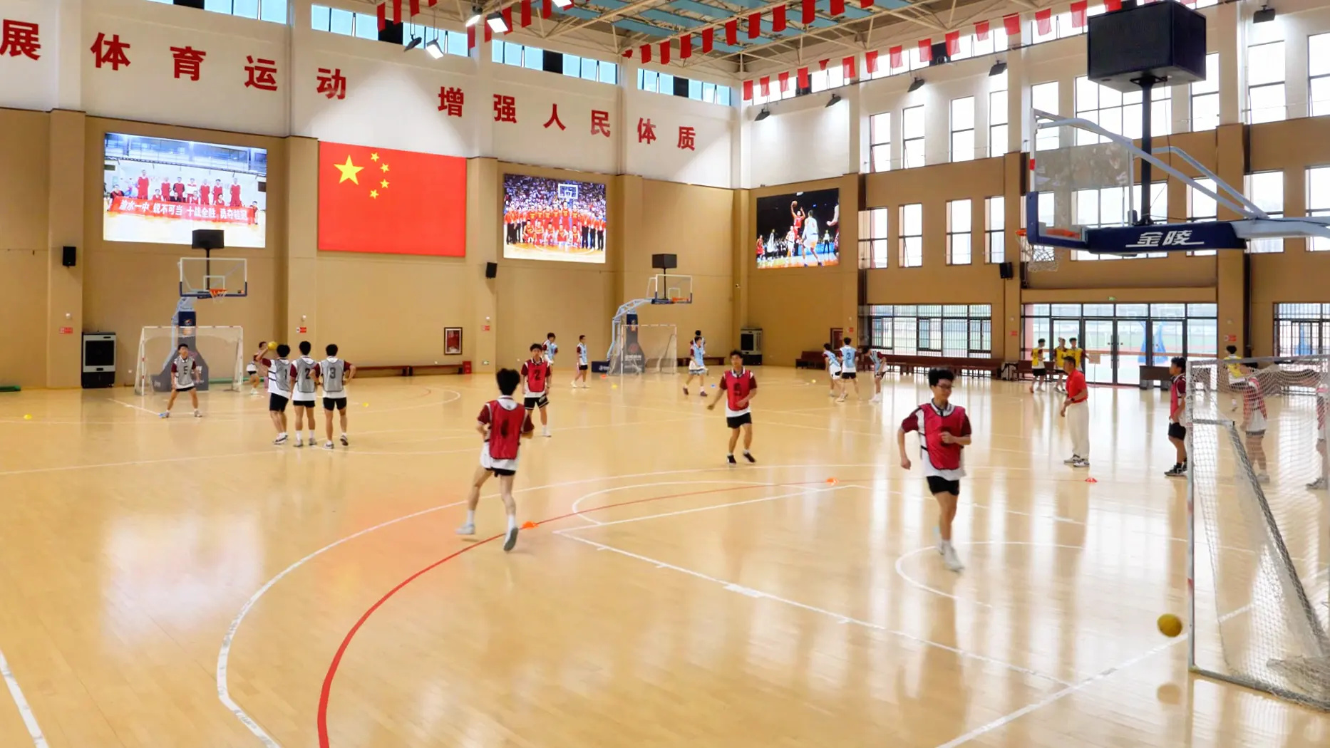 Telycam Vision+ 4KN 30x PTZ Cameras Enhance Handball Training Recording