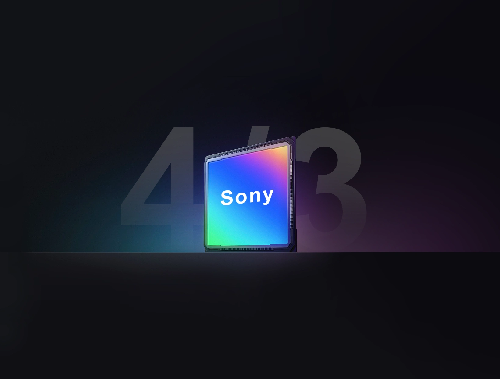 4 3” Sony sensor