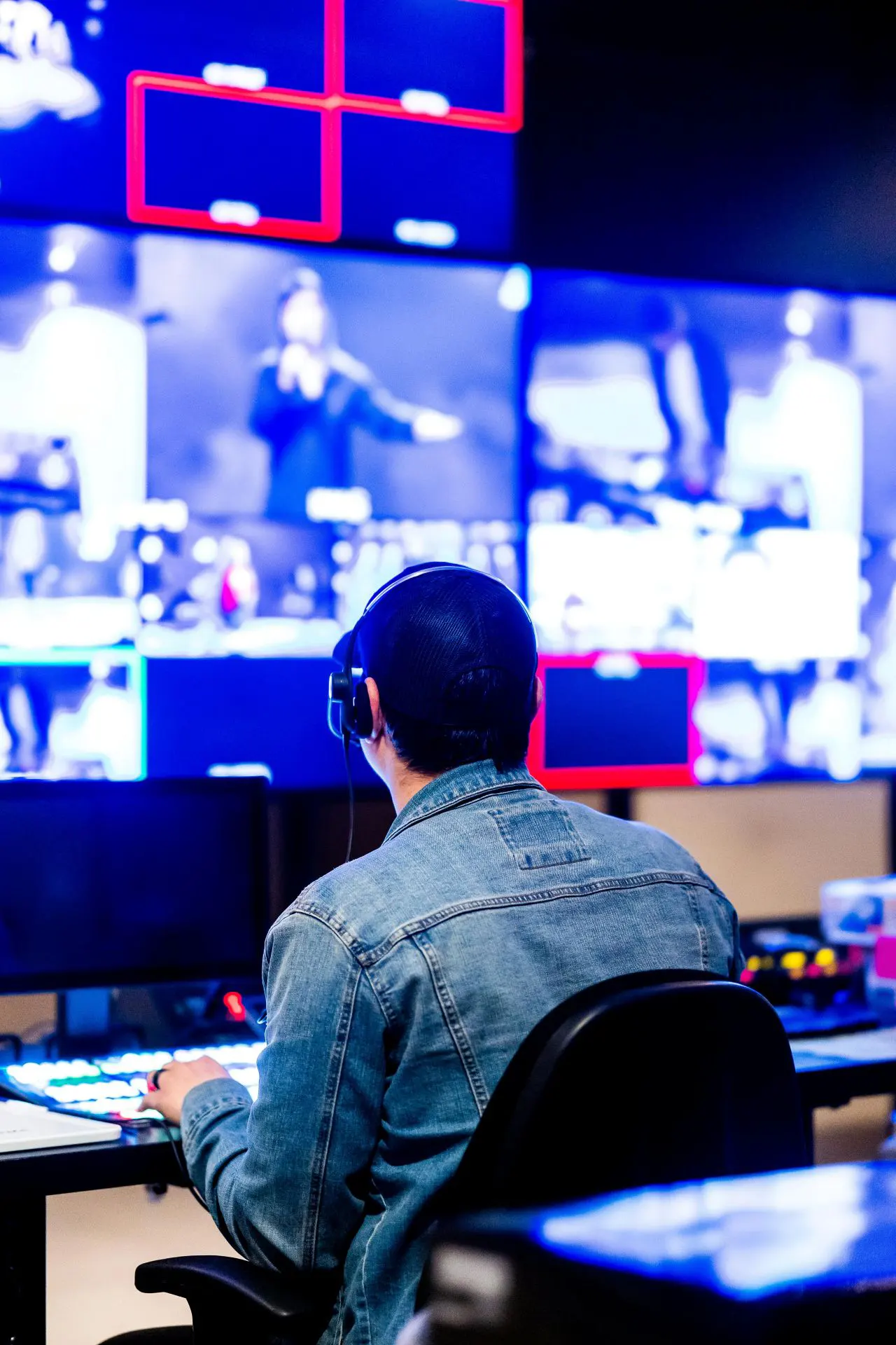Broadcast and studio hybrid setups