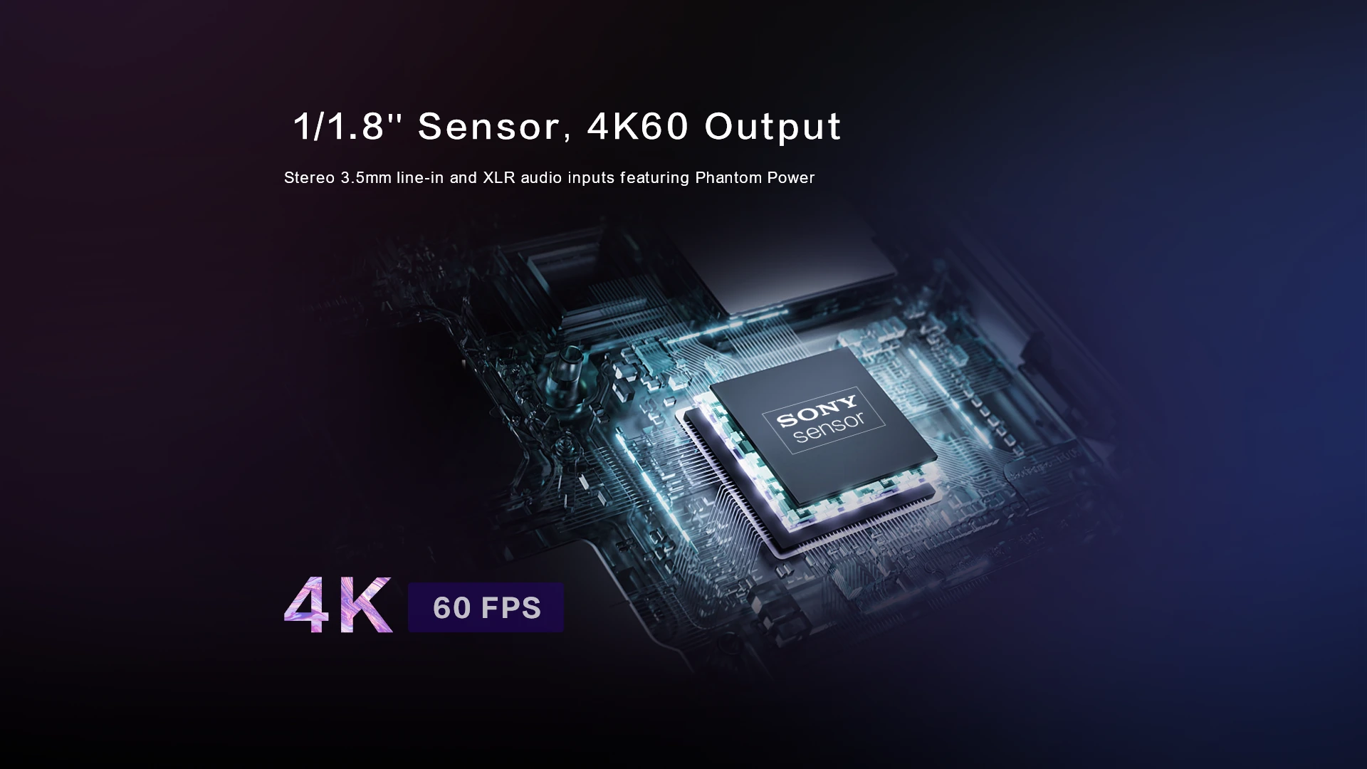 Explore SE SONY sensor,1/1.8 inch sensor