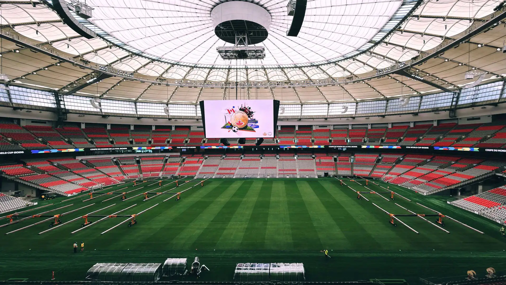 Large sports venues and stadiums