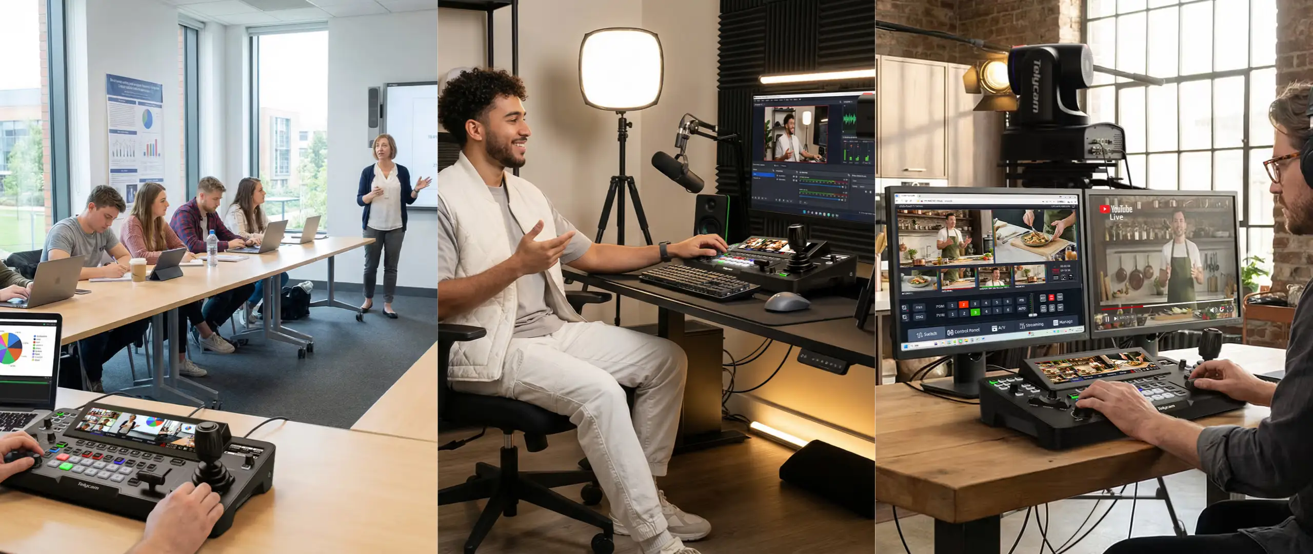 Telycam Introduces Mix One, An All-in-One IP Video Switcher Built for PTZ-First Production