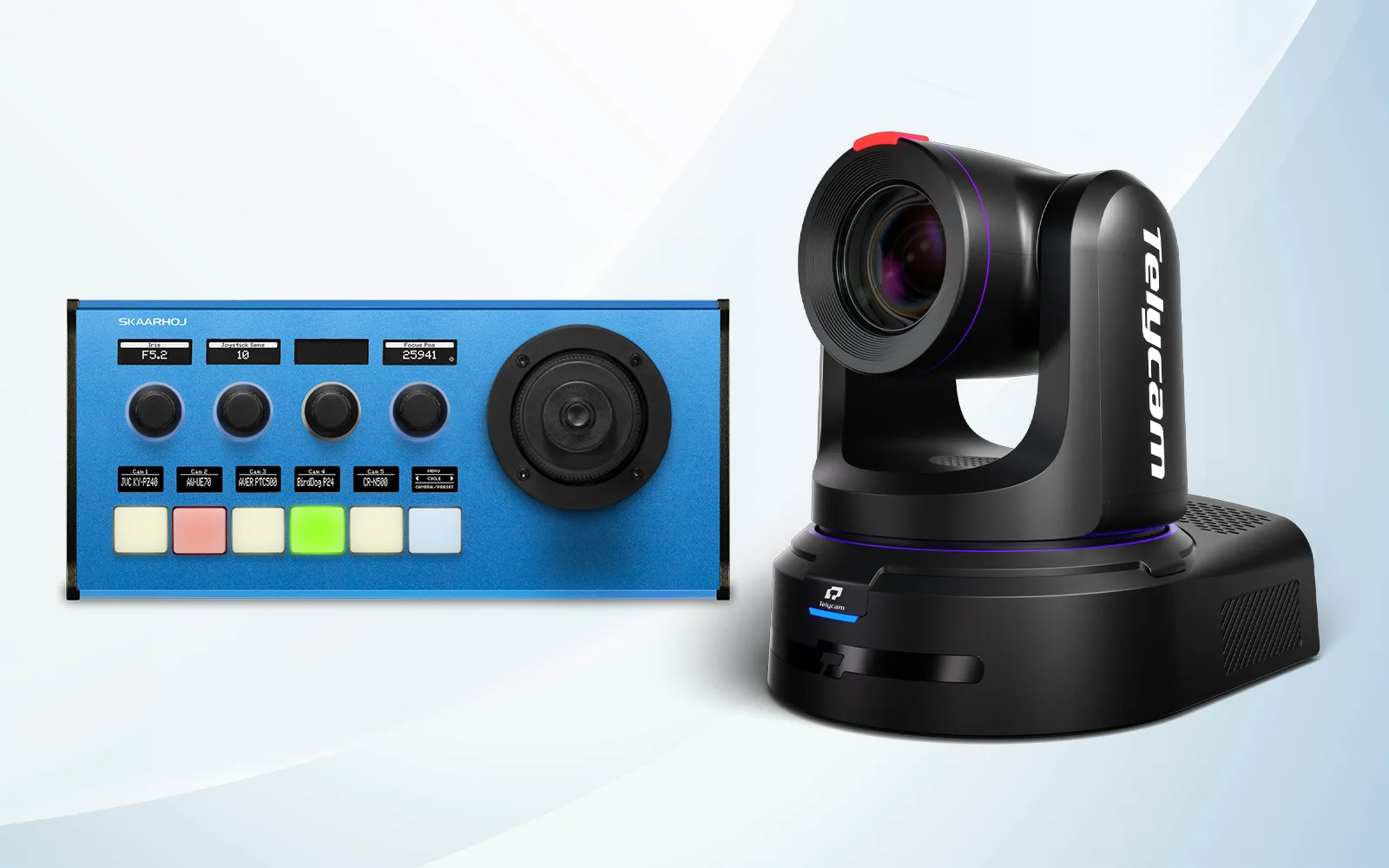 Telycam PTZ Cameras Now Compatible with SKAARHOJ Controllers