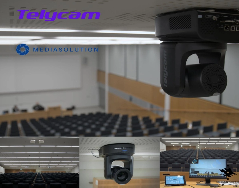 Telycam Explore Upgrades Helsinki’s Biomedicum Hall