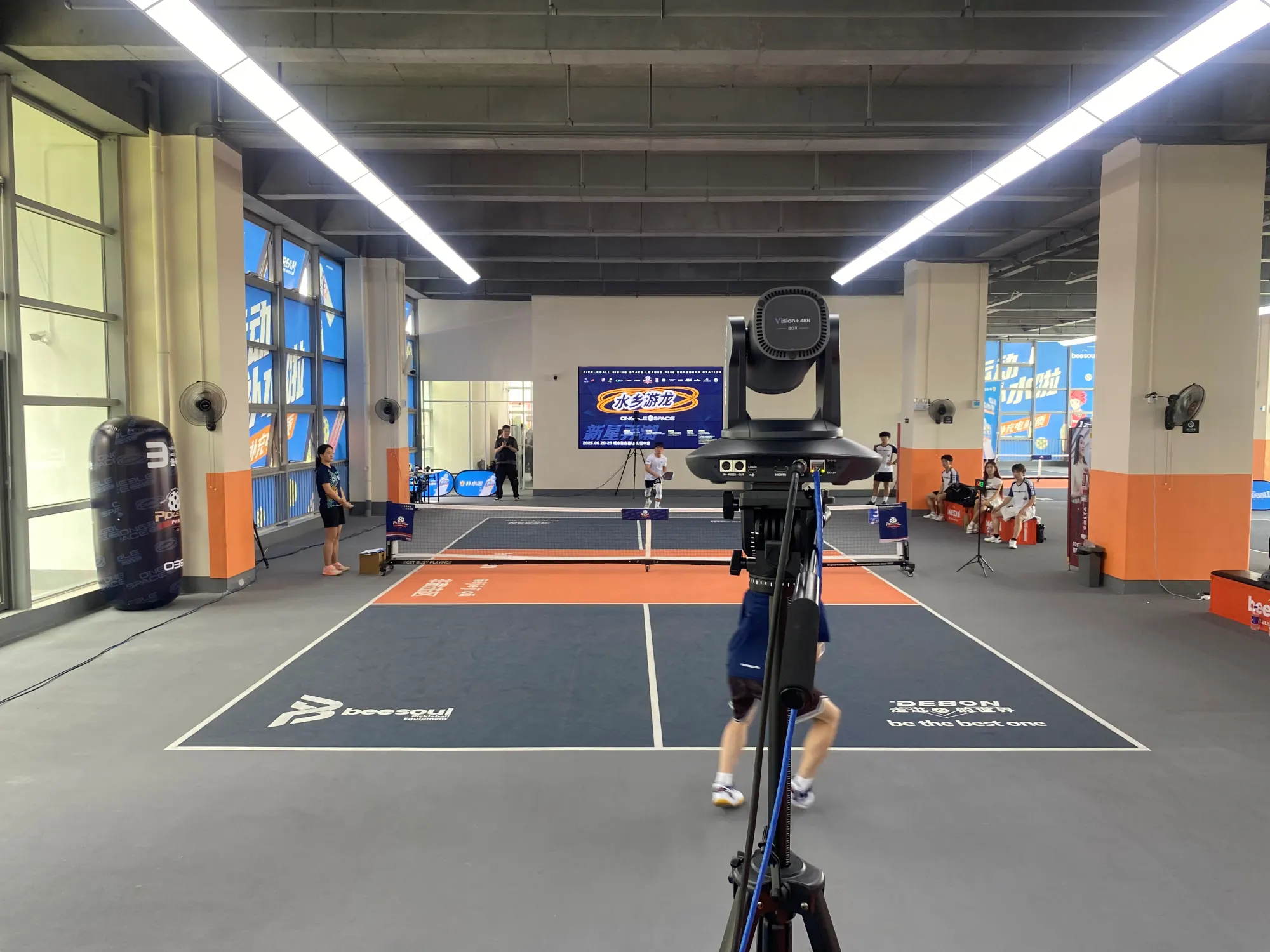 telycam-vision-plus-4kn-powers-prsl-pickleball, telycam ptz camera for sports solution