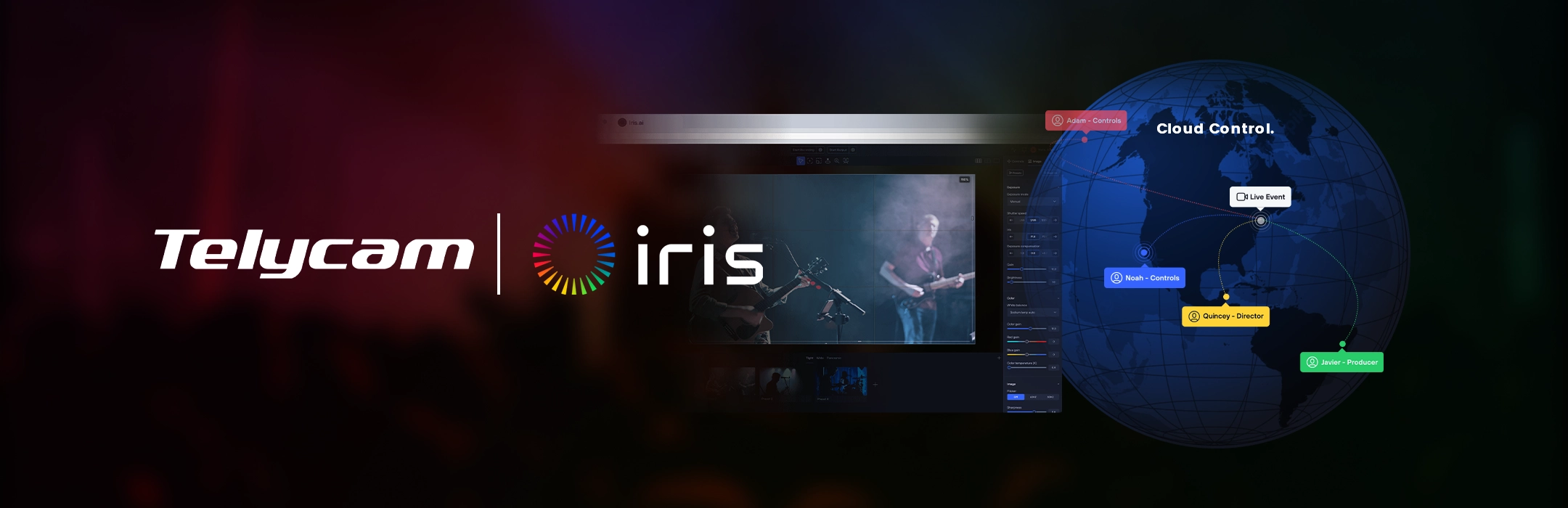Your Telycam Camera. Will Be Iris-Enabled Soon.