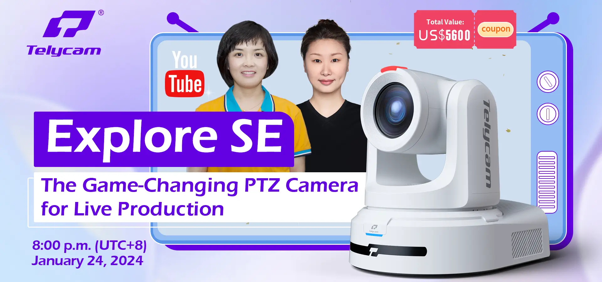Explore SE: The Game-Changing PTZ Camera for Live Production